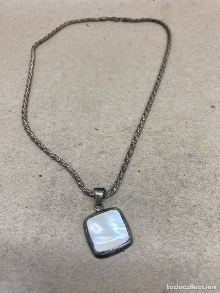 Joyeria: Cadena de plata y n&aacute;car - Foto 1