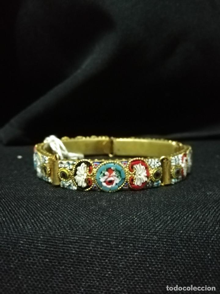 Joyeria: PULSERA DE MICROMOSAICO S. XIX - Foto 1