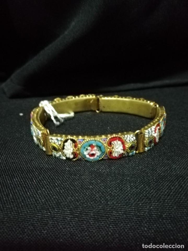 Joyeria: PULSERA DE MICROMOSAICO S. XIX - Foto 2