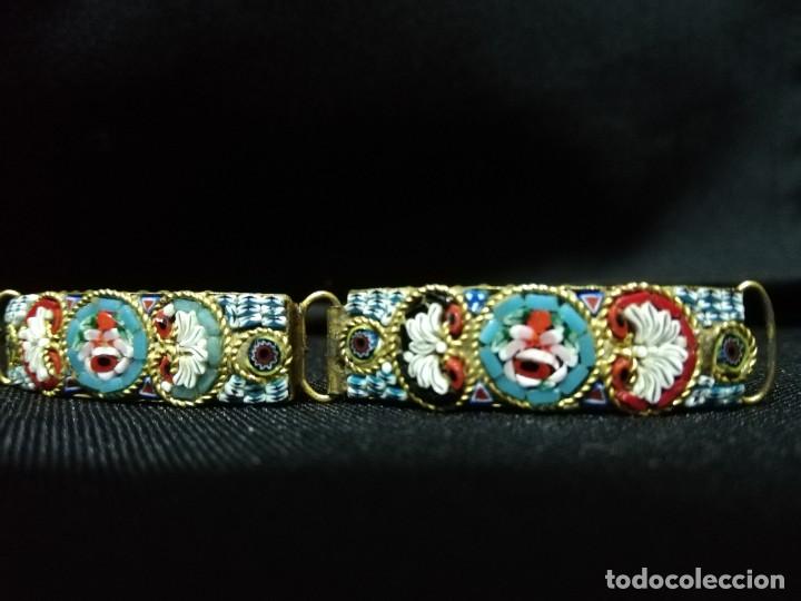 Joyeria: PULSERA DE MICROMOSAICO S. XIX - Foto 3