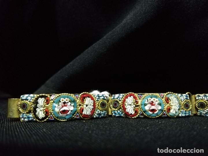 Joyeria: PULSERA DE MICROMOSAICO S. XIX - Foto 4
