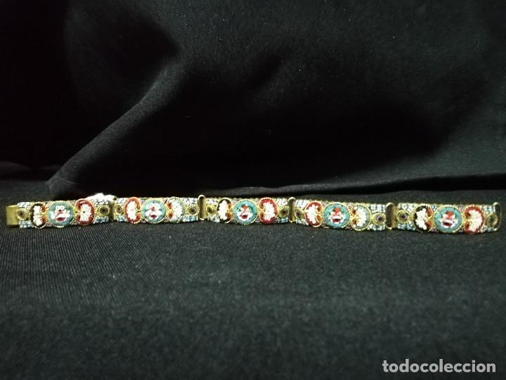 Joyeria: PULSERA DE MICROMOSAICO S. XIX - Foto 5