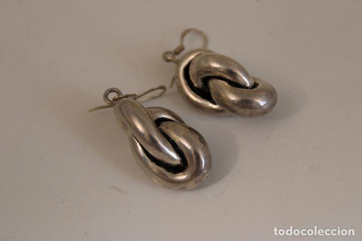 Joyeria: pendientes eslab&oacute;n PLATA 925 - Foto 1