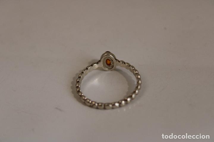 Joyeria: anillo PLATA 925 con ambar&ordm; - Foto 3