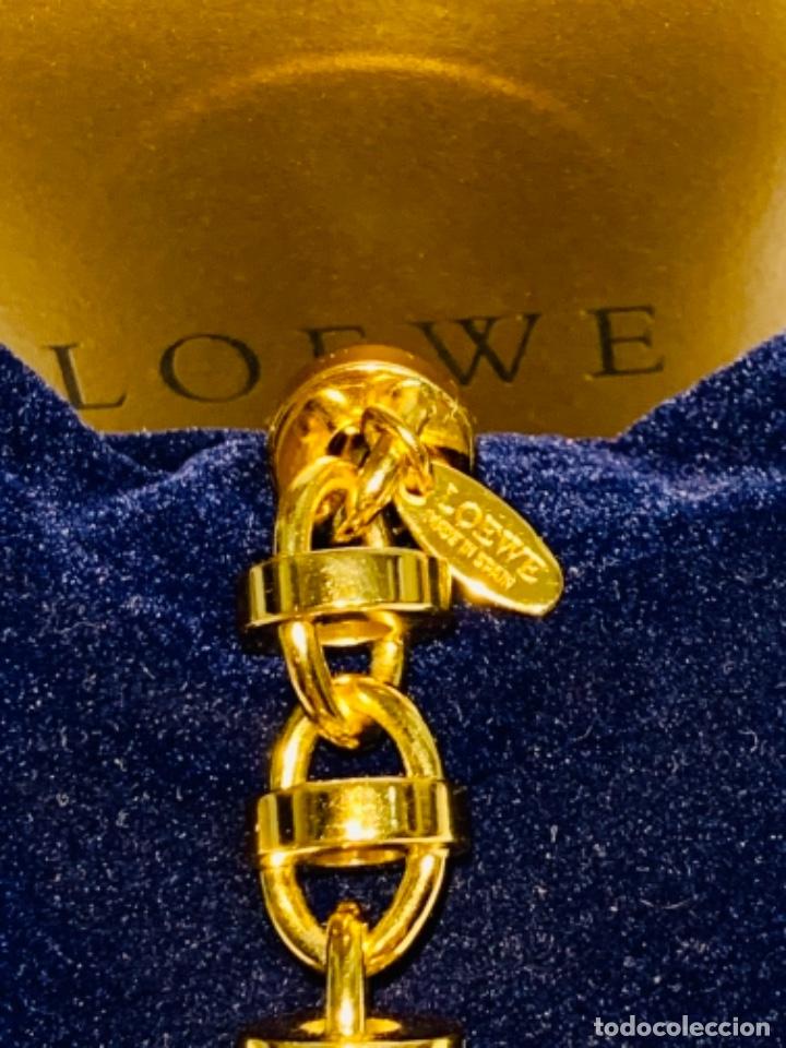 Joyeria: Pulsera Loewe, placa sellada, estuche. Impecable. - Foto 9