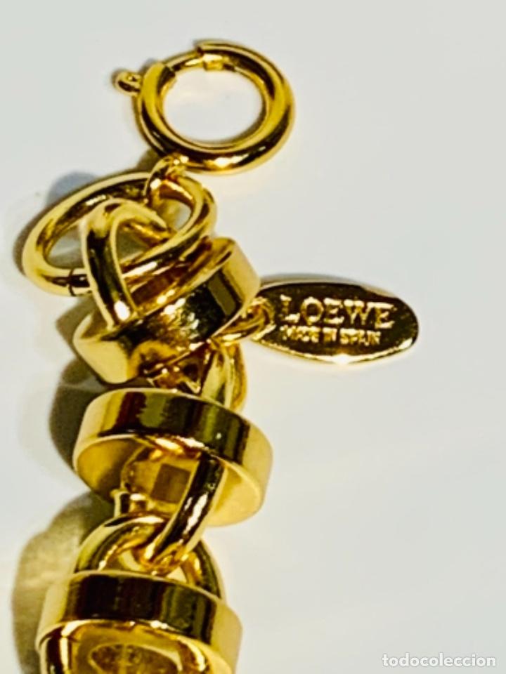 Joyeria: Pulsera Loewe, placa sellada, estuche. Impecable. - Foto 11