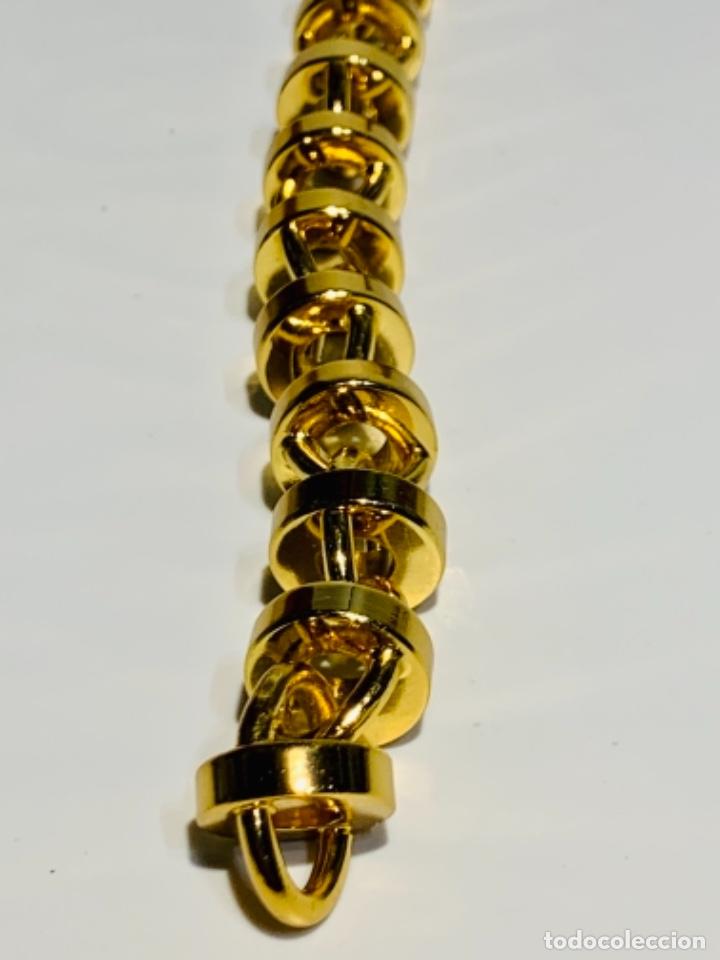 Joyeria: Pulsera Loewe, placa sellada, estuche. Impecable. - Foto 14