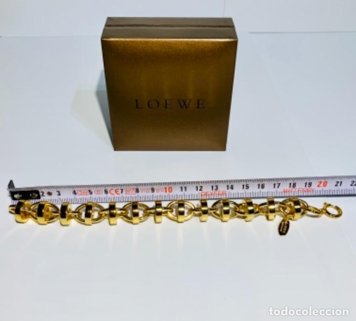 Joyeria: Pulsera Loewe, placa sellada, estuche. Impecable. - Foto 20