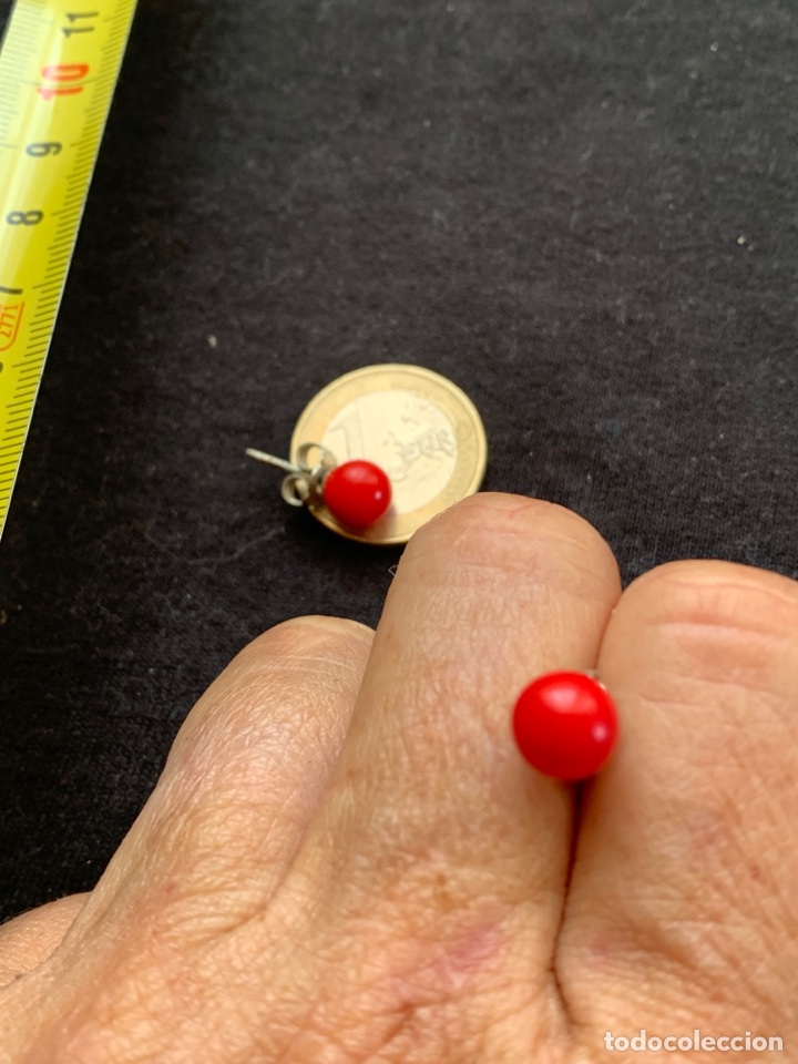 Joyeria: Pendientes de coral y plata - Foto 2