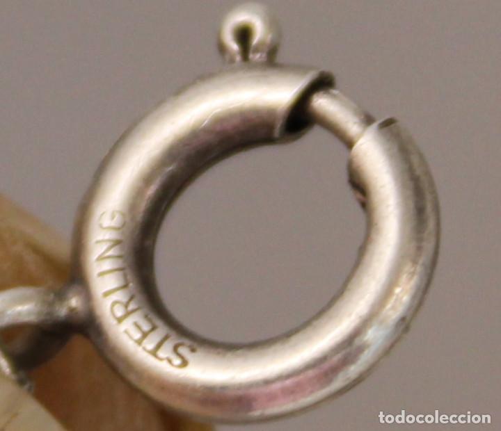 Joyeria: PULSERA MONEDAS PLATA STERLING DE GEORGE V. 1920. - Foto 7