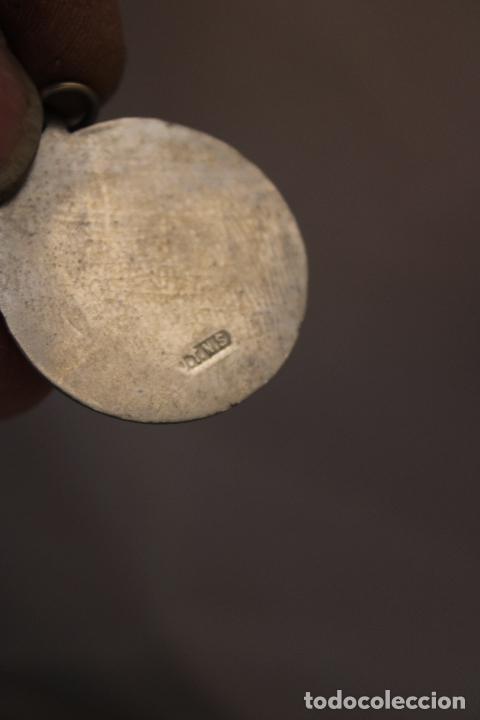 Joyeria: colgante medalla plata con arpa de oro - Foto 4