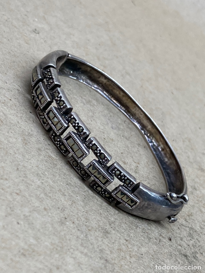 Joyeria: Pulsera de plata de ley y marquesitas/ PUL110 - Foto 2