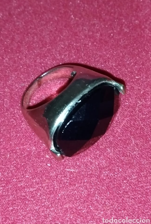 Joyeria: Precioso anillo de plata y onix - Foto 1