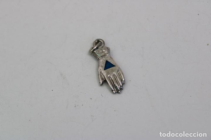 Joyeria: colgante mano plata de ley - Foto 1