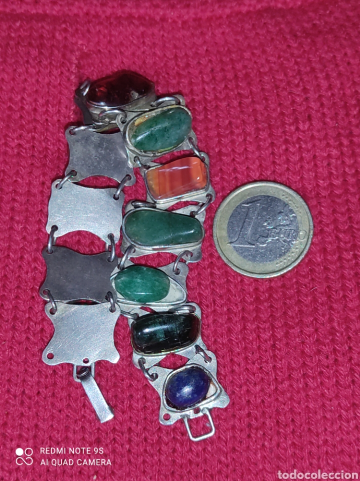 Joyeria: Pulsera de pedrer&iacute;a variada, vintage. - Foto 3