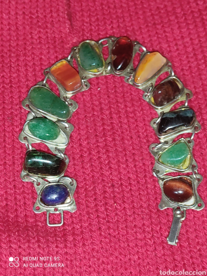 Joyeria: Pulsera de pedrer&iacute;a variada, vintage. - Foto 4