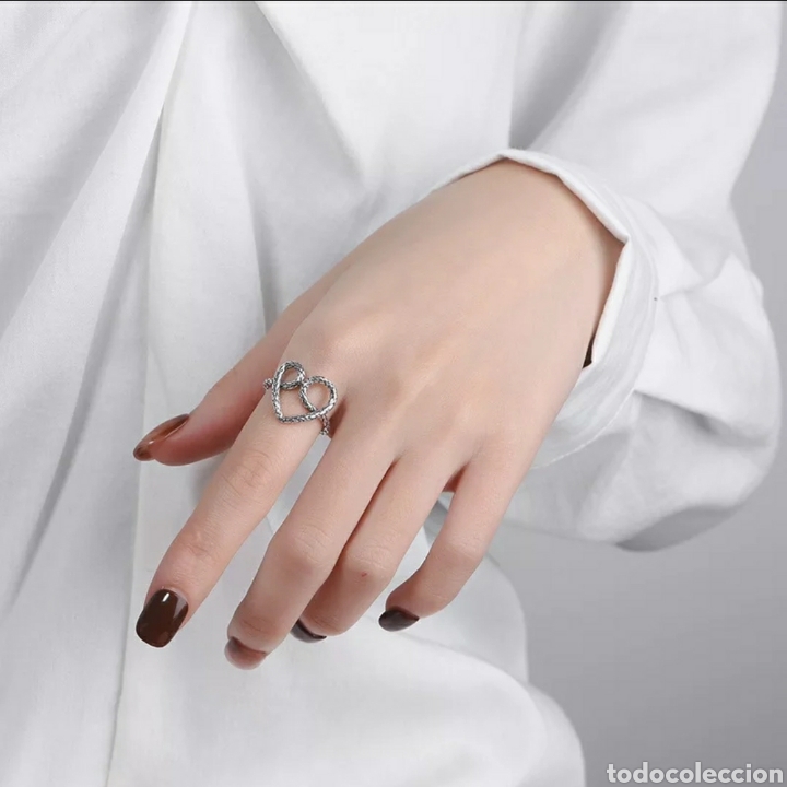 Joyeria: Anillo de Plata Coraz&oacute;n ENV&Iacute;O GRATIS!! - Foto 2