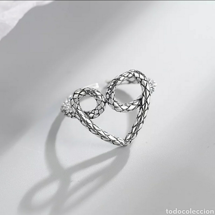 Joyeria: Anillo de Plata Coraz&oacute;n ENV&Iacute;O GRATIS!! - Foto 3