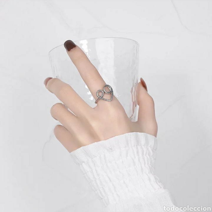 Joyeria: Anillo de Plata Coraz&oacute;n ENV&Iacute;O GRATIS!! - Foto 4