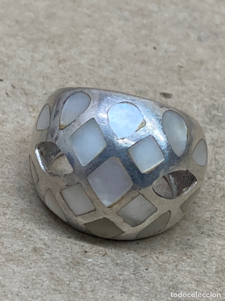 Joyeria: Anillo de plata y n&aacute;car / SORT 05 - Foto 1
