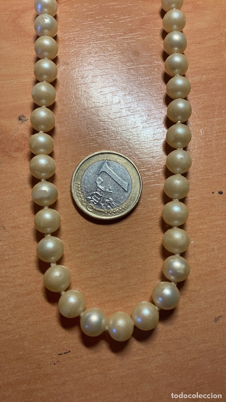 Joyeria: Gargantilla de perlas vintage - Foto 2