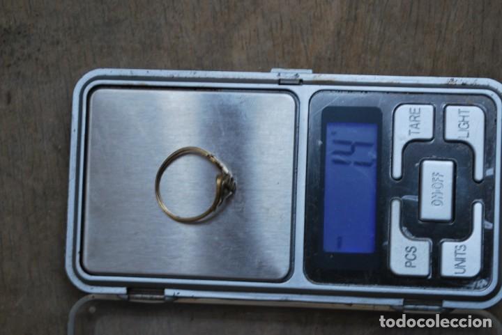 Joyeria: Anillo , de plata antiguo CHAPADO EN ORO. - Foto 5