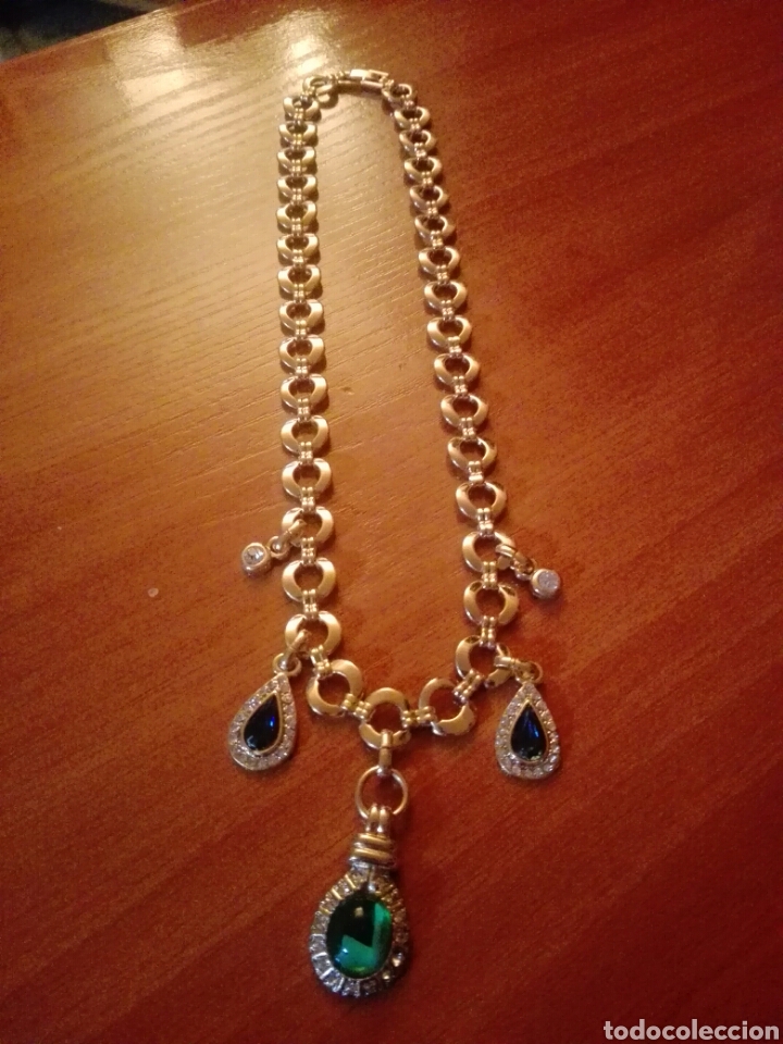 Joyeria: Espectacular gargantilla chapada en oro 9k - Foto 1