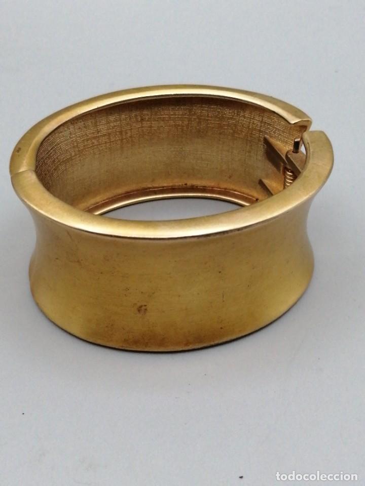 Joyeria: Pulsera Brazalete metal dorado - Foto 5