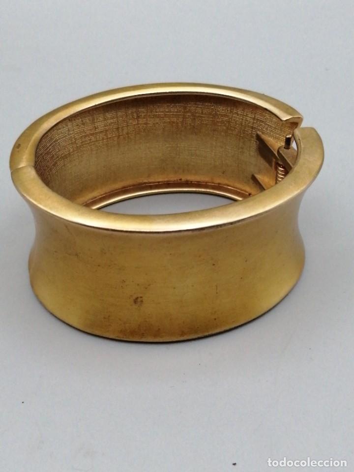 Joyeria: Pulsera Brazalete metal dorado - Foto 6
