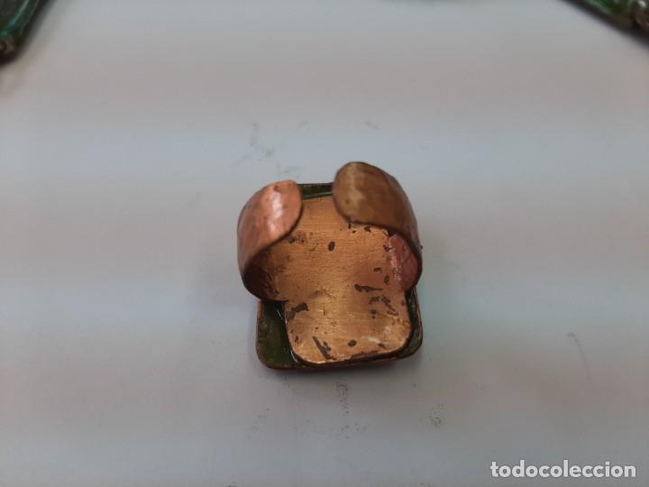Joyeria: Collar + anillo joyer&iacute;a artistica bronce esmaltes - Foto 6