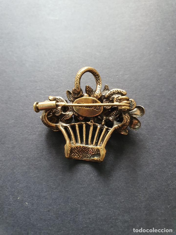 Joyeria: Antiguo Broche Cesta Cl&aacute;sica. Alcozer & J - Foto 8