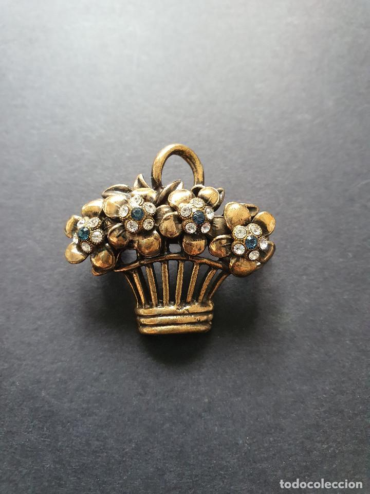 Joyeria: Antiguo Broche Cesta Cl&aacute;sica. Alcozer & J - Foto 9