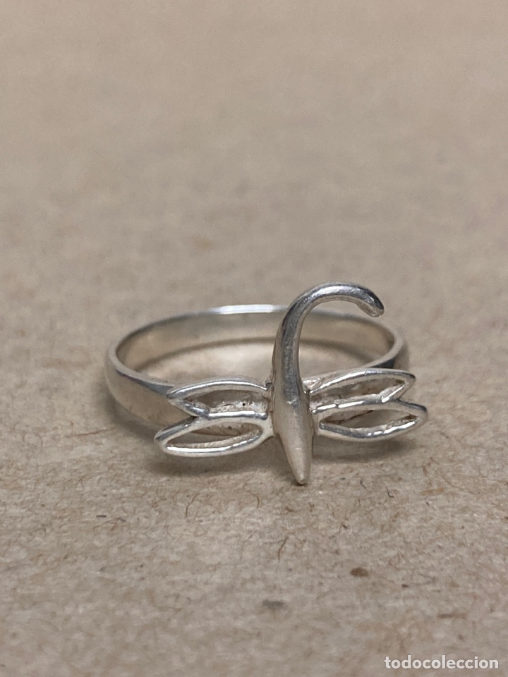 Joyeria: Sortija de plata de lib&eacute;lula/S141 - Foto 2
