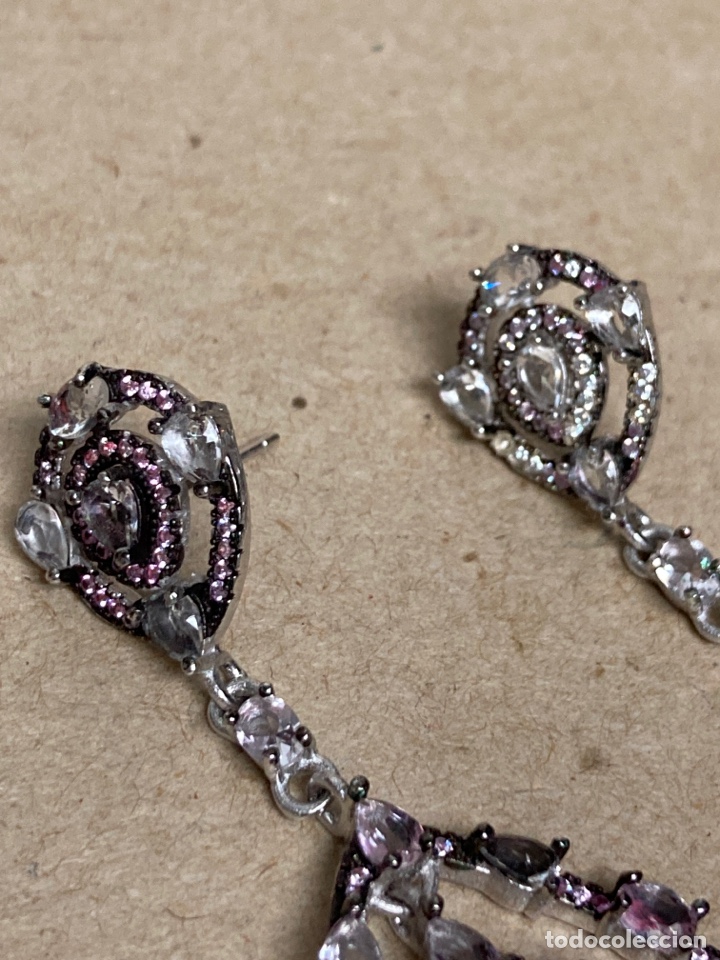 Joyeria: Pendientes de plata marca SALVATORE/P70 - Foto 2