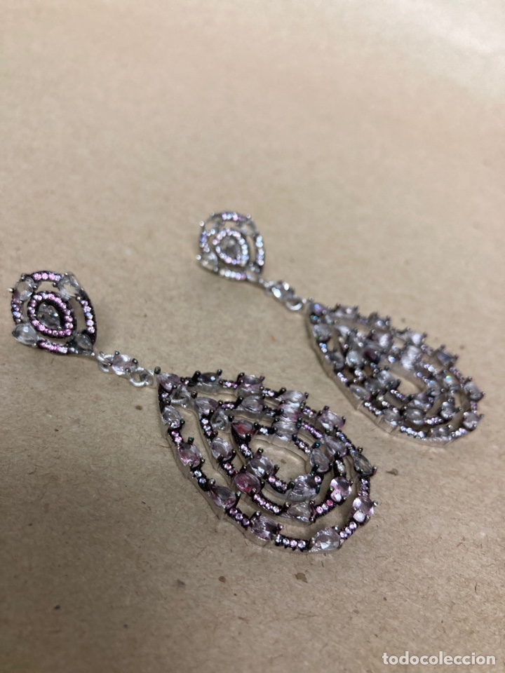 Joyeria: Pendientes de plata marca SALVATORE/P70 - Foto 4