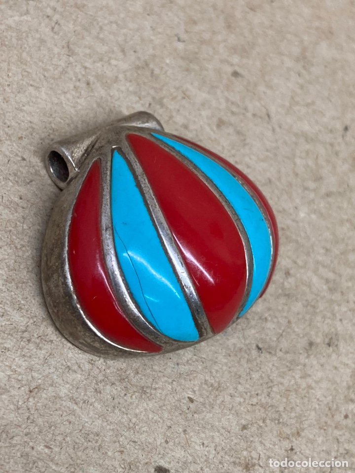 Joyeria: Colgante de plata y esmaltado /C07 - Foto 1