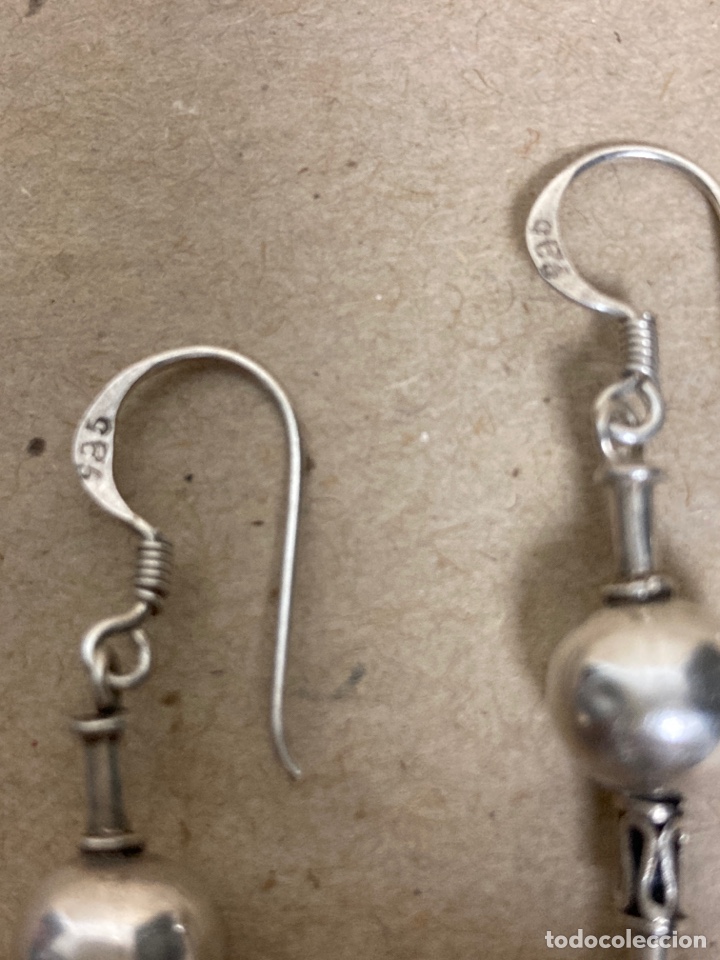 Joyeria: Pendiente de plata largos - Foto 3
