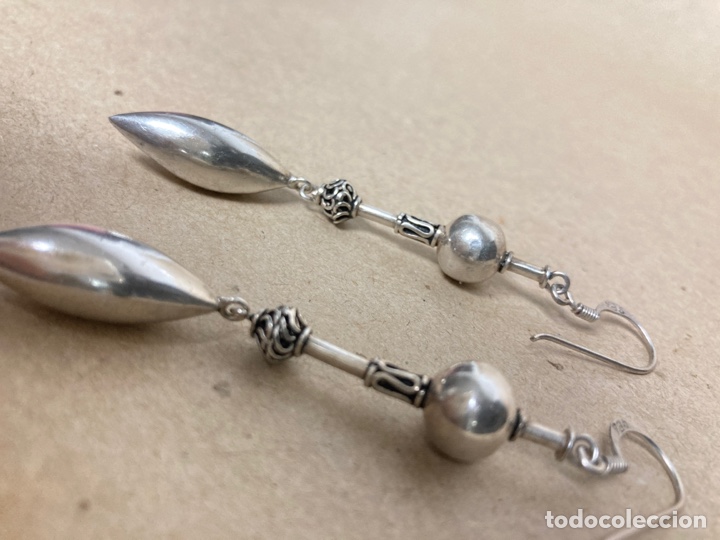 Joyeria: Pendiente de plata largos - Foto 4