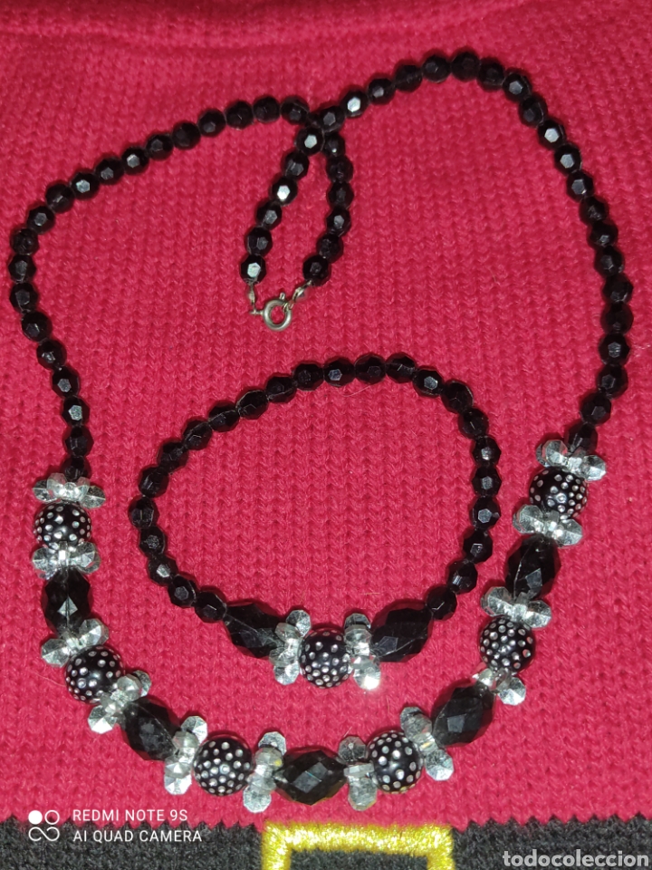 Joyeria: Juego de collar y pulsera de resina. - Foto 2