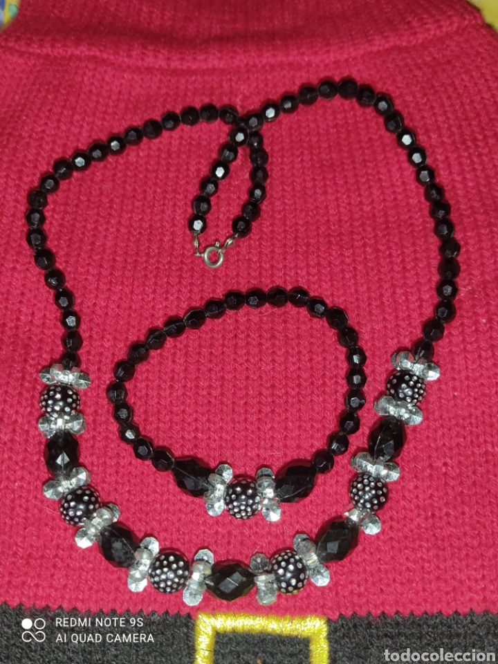 Joyeria: Juego de collar y pulsera de resina. - Foto 1