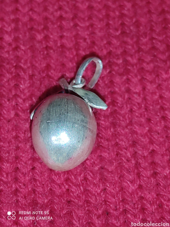 Joyeria: Colgante aceituna de plata 925. - Foto 3