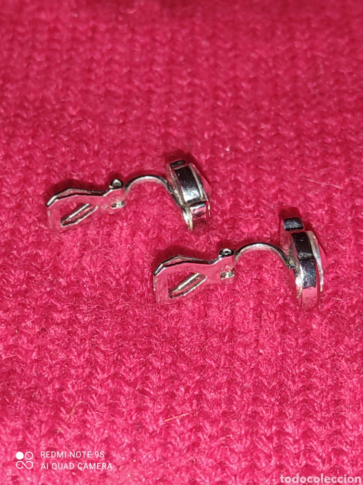 Joyeria: Pendientes con cristal.Vintage. - Foto 4