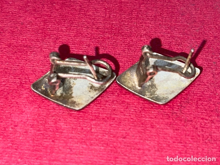 Joyeria: Pareja de pendientes en plata de Ley - Foto 3