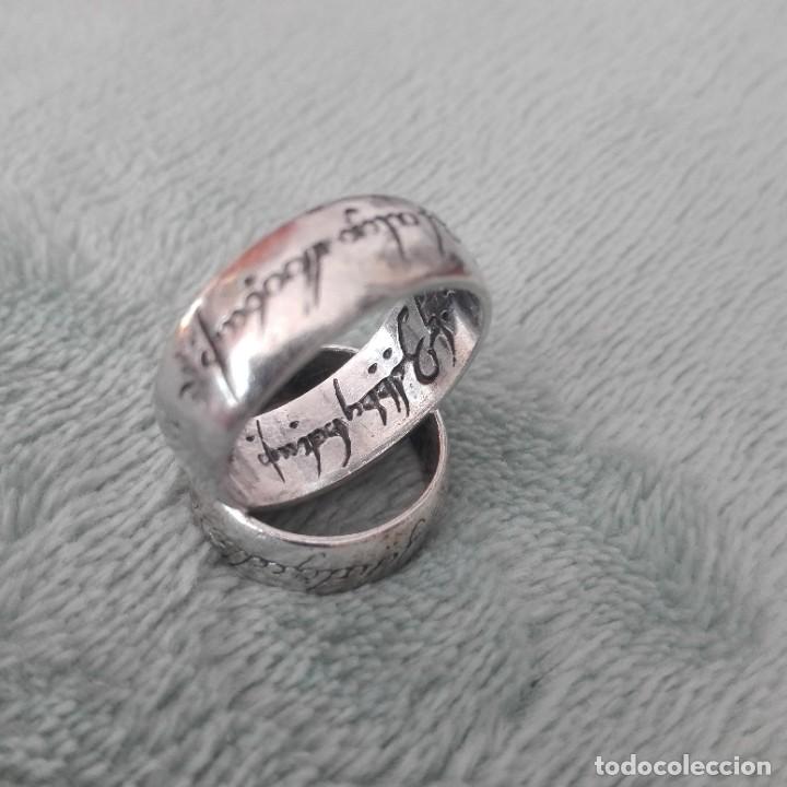 Joyeria: Plata 2 anillos de la pel&iacute;cula El Se&ntilde;or de los Anillos - Foto 4