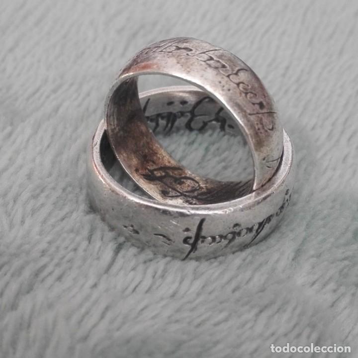 Joyeria: Plata 2 anillos de la pel&iacute;cula El Se&ntilde;or de los Anillos - Foto 5
