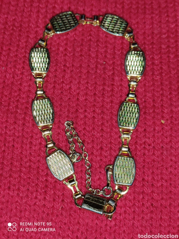 Joyeria: Pulsera damasquinada,oroToledano.Vintage. - Foto 5