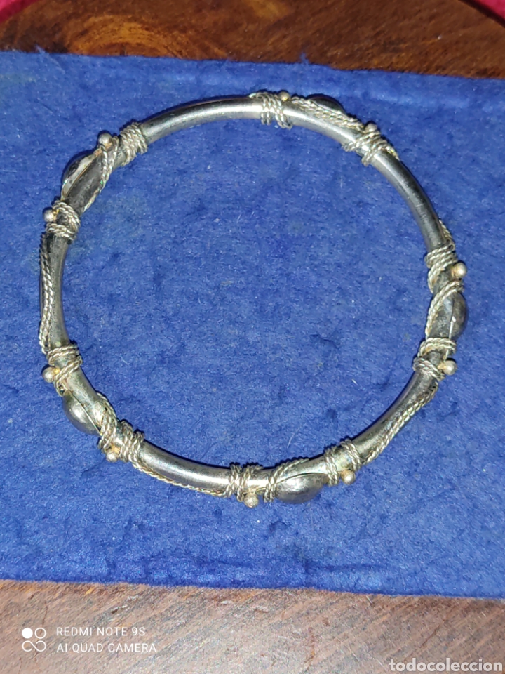 Joyeria: Pulsera con hilo filigrana.Vintage. - Foto 3