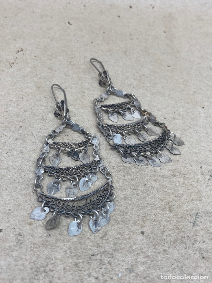 Joyeria: Pendientes de plata - Foto 1