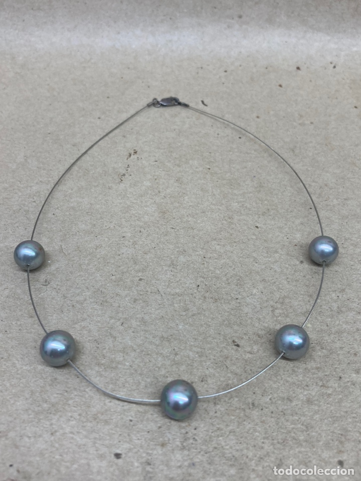 Joyeria: Collar de plata y perlas - Foto 1