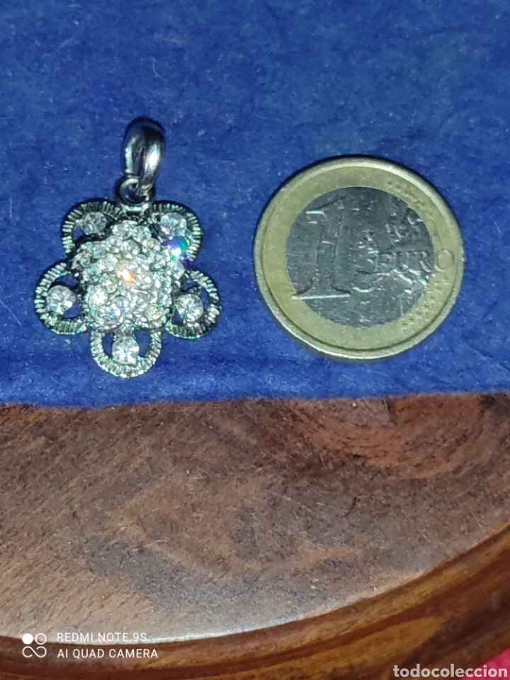 Joyeria: Colgante de rodio con circonitas. - Foto 2